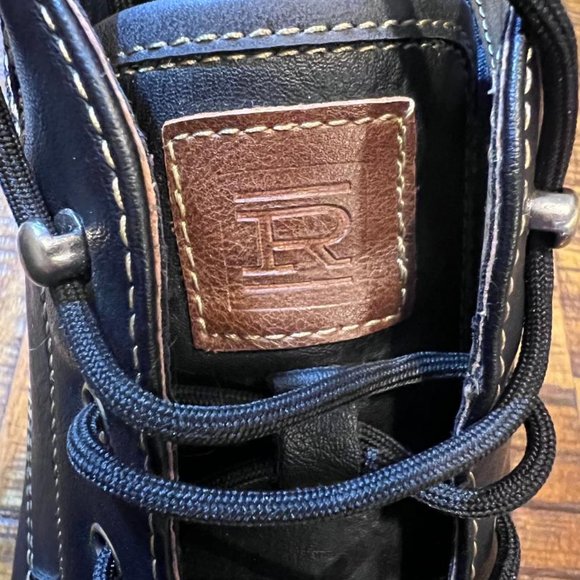 Rye By Hawker Rye Black Leather Chukka Boots - Picture 3 of 7